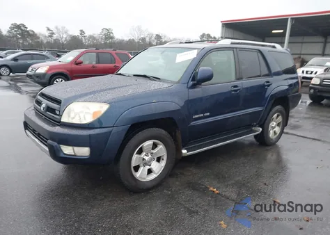 2004 Toyota 4Runner Limited V8 из США, поврежденный, VIN JTEBT17R948016663
